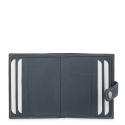 Leather Wallet Card Holder unisex in Blue color