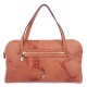 Top Handle Bag in cow leather and tan colour