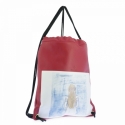Backpack in Cow Leather and Red color