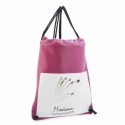 Backpack in Cow Leather and Fucsia color