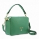 Mini Bag in Leather and Green color