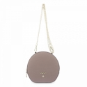 Mini Bag in Leather and Dusty Pink color