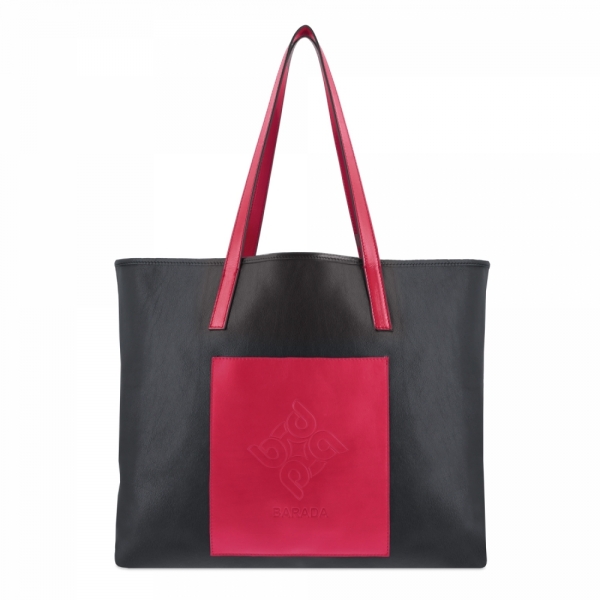 Shopping bag and Black/Red color