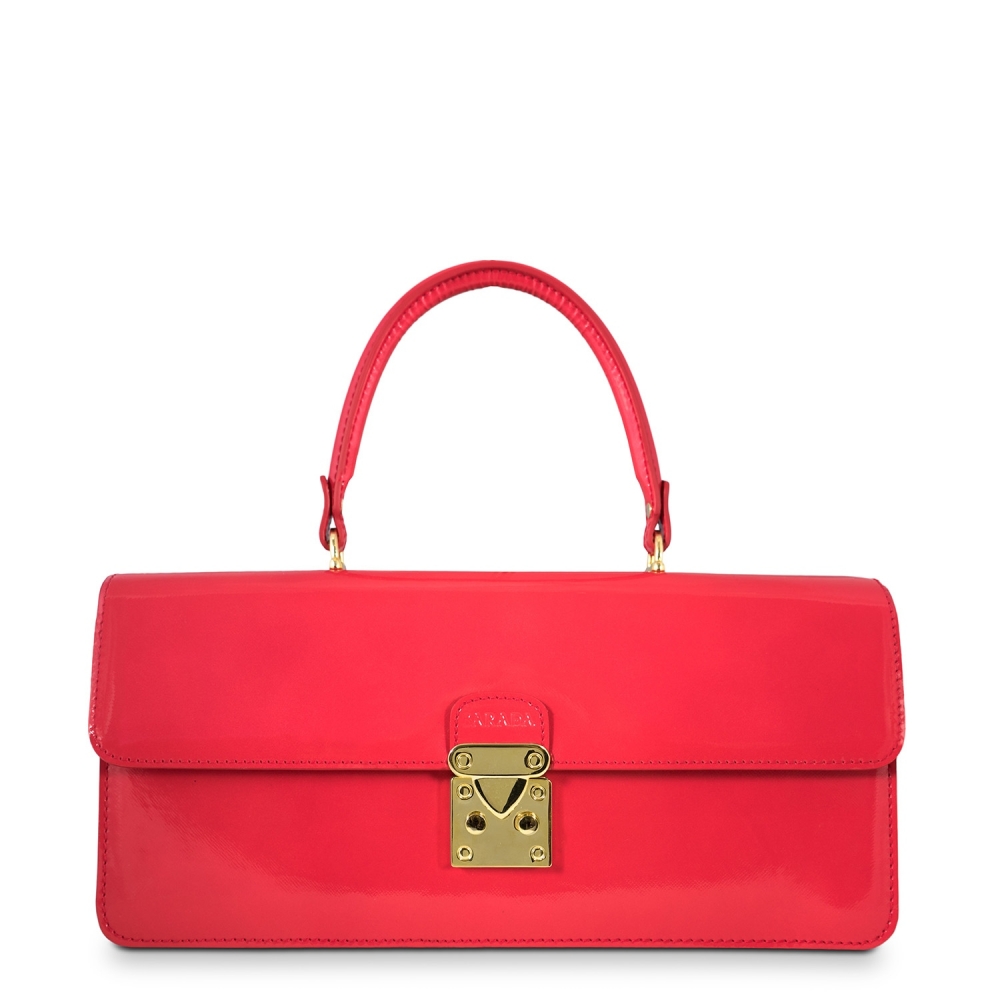 Handbag Thais Collection in Patent Calf Leather