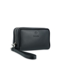 Men´s Handle Handbag in Leather and Black color