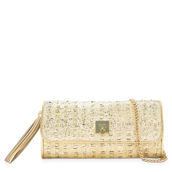 Clutch Handbag from our Fiesta collection in Lambskin (Fantasy Pattern)