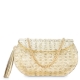 Clutch handbag from our Lady Rowena collection in Lambskin (Fantasy pattern)