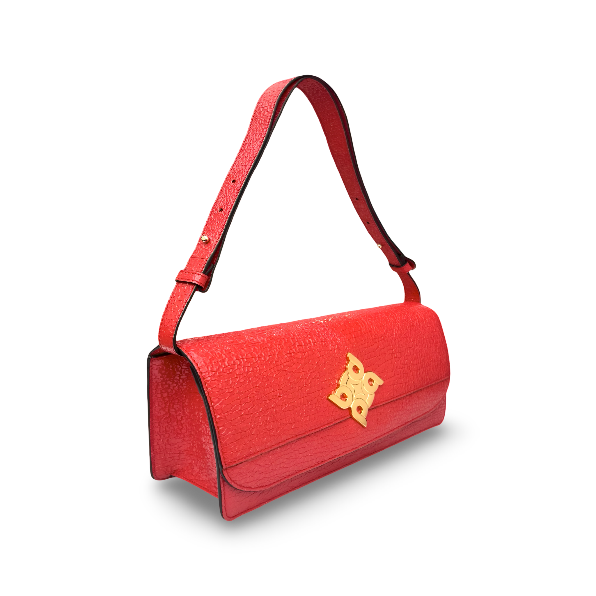 Bolso baguette artesanal en piel caprino elegancia y exclusividad