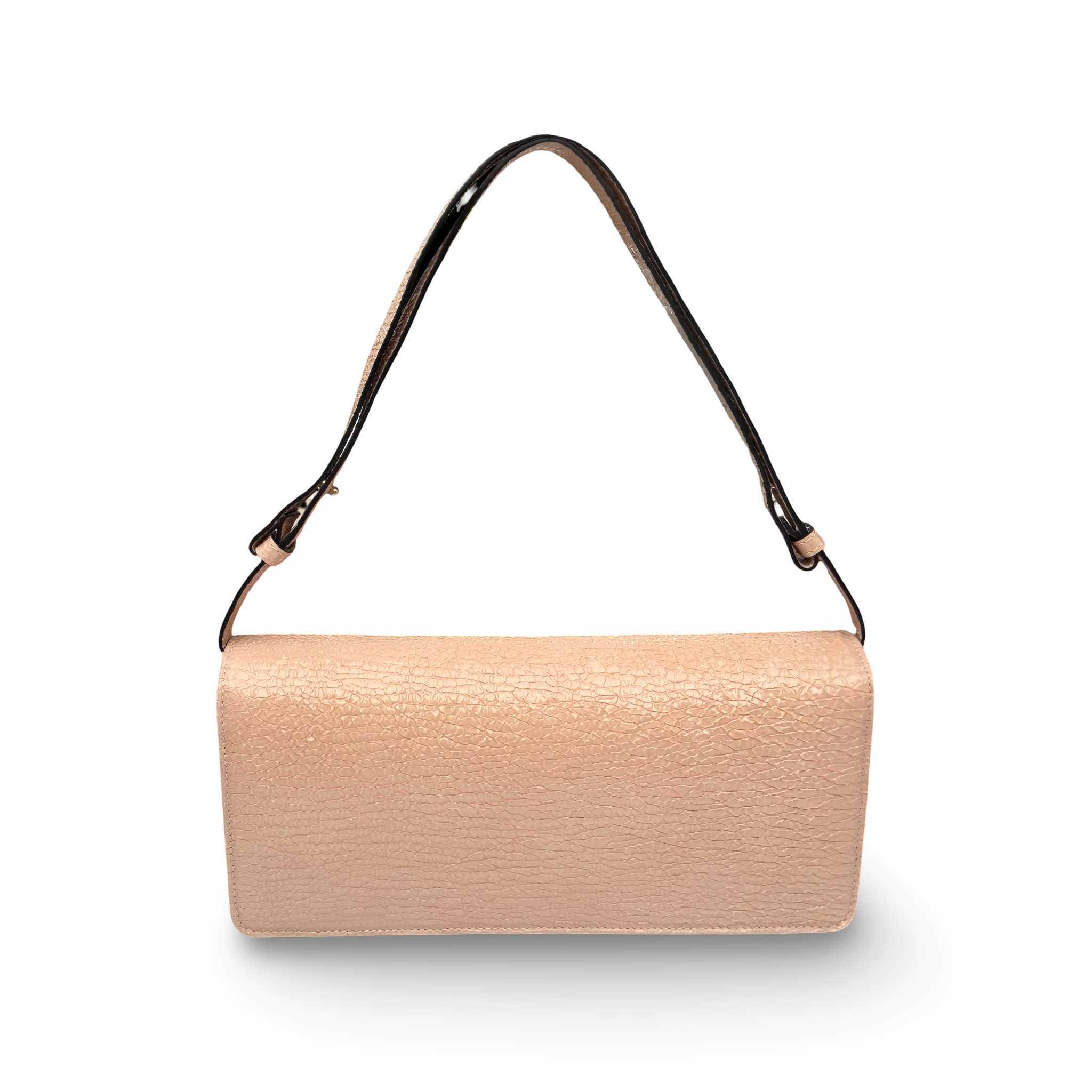 Bolso baguette artesanal en piel caprino elegancia y exclusividad