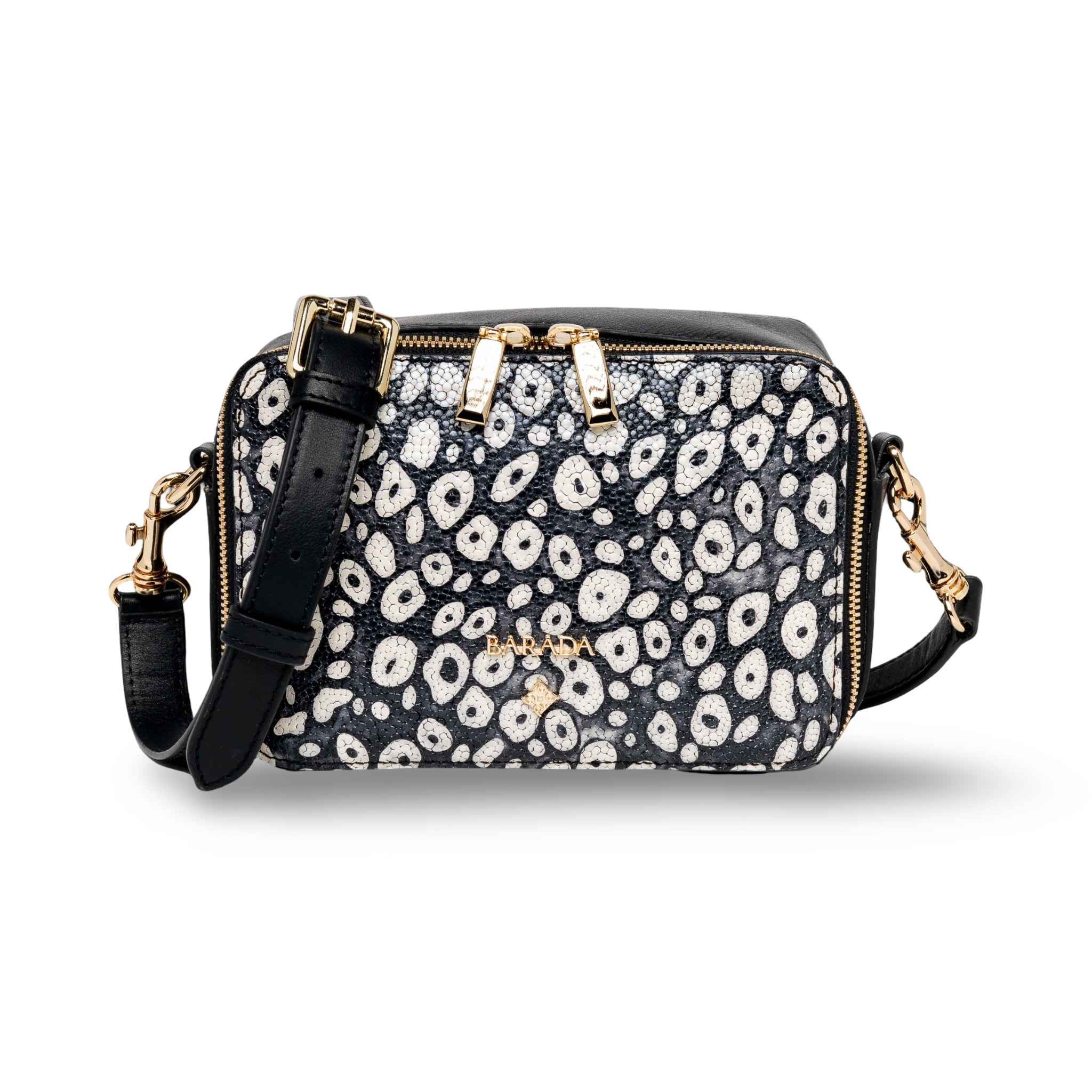 Bolso crossbody bandolera pequeño en piel vacuno de viaje