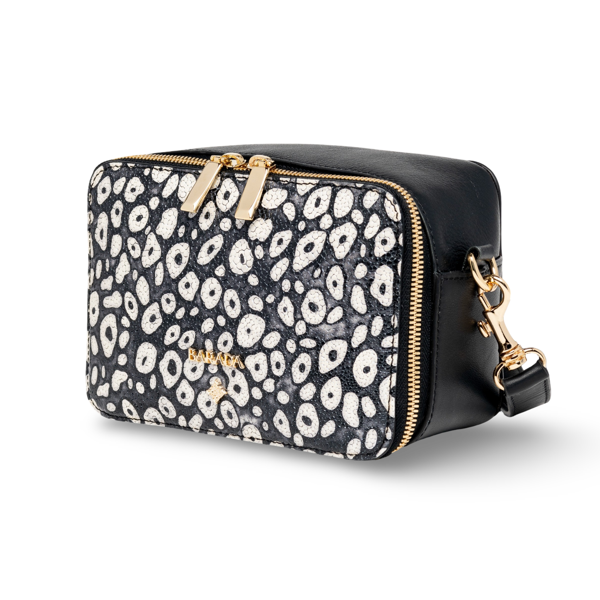 Bolso crossbody bandolera pequeño en piel vacuno de viaje