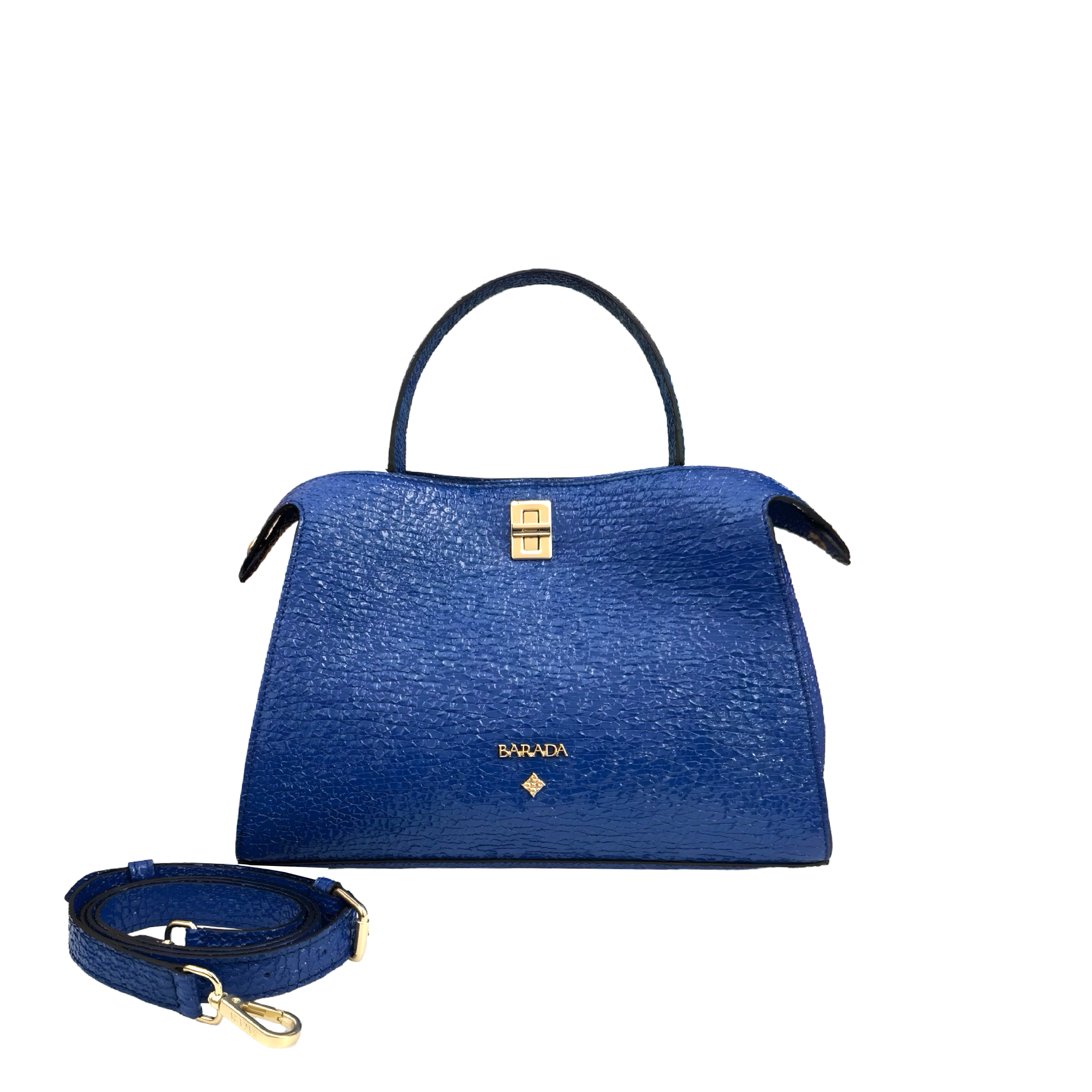 Bolso de mano en cuero de vacuno alta calidad y diseño elegante