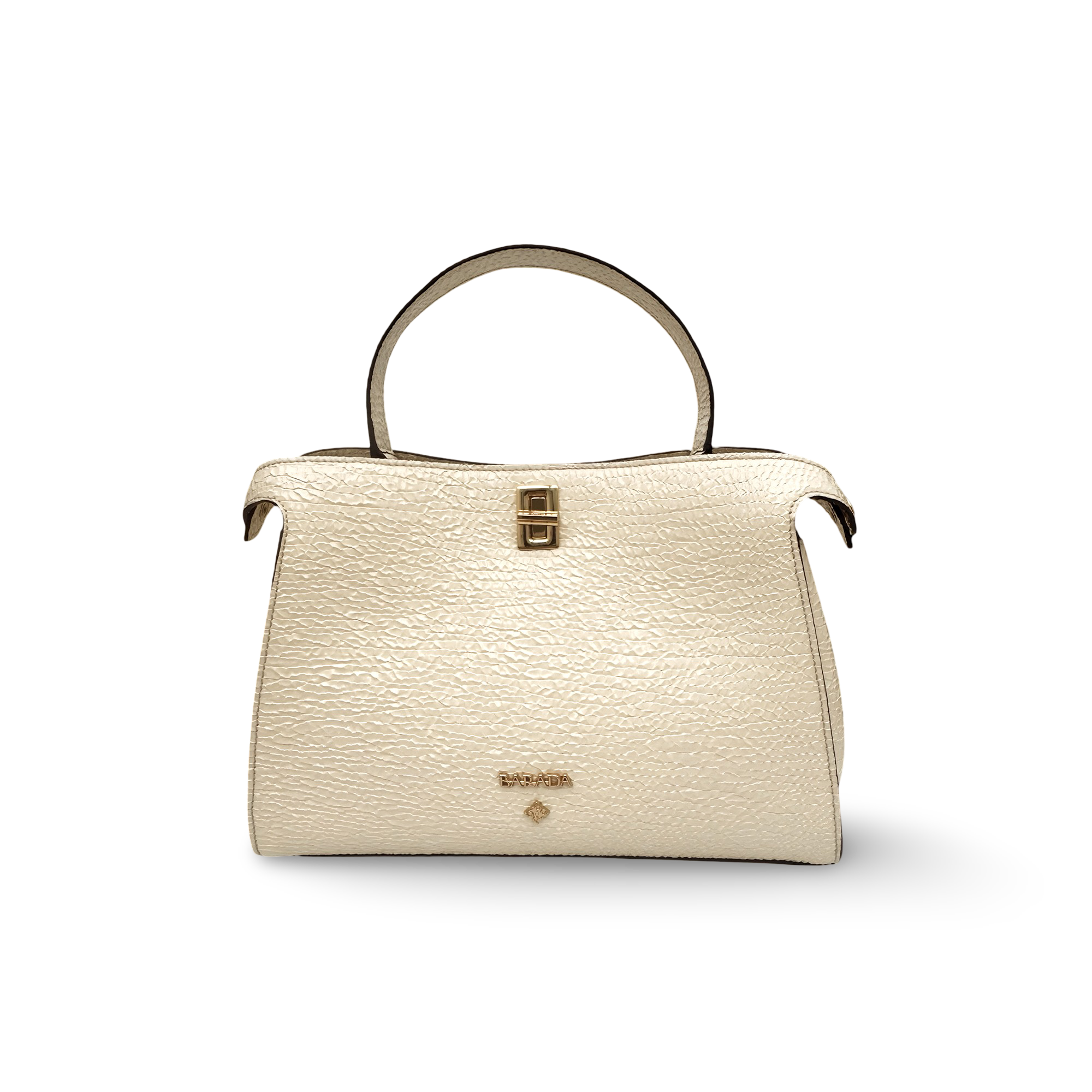 Handbag in high quality cowhide leather and elegant design
