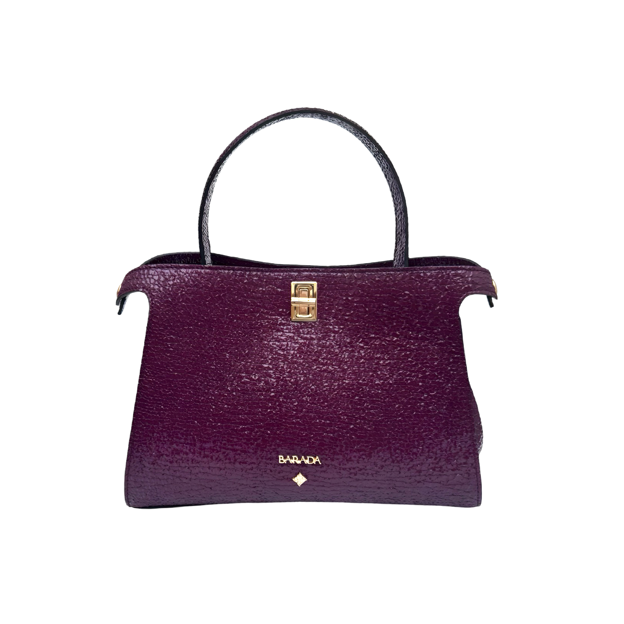 Bolso de mano en cuero de vacuno alta calidad y diseño elegante