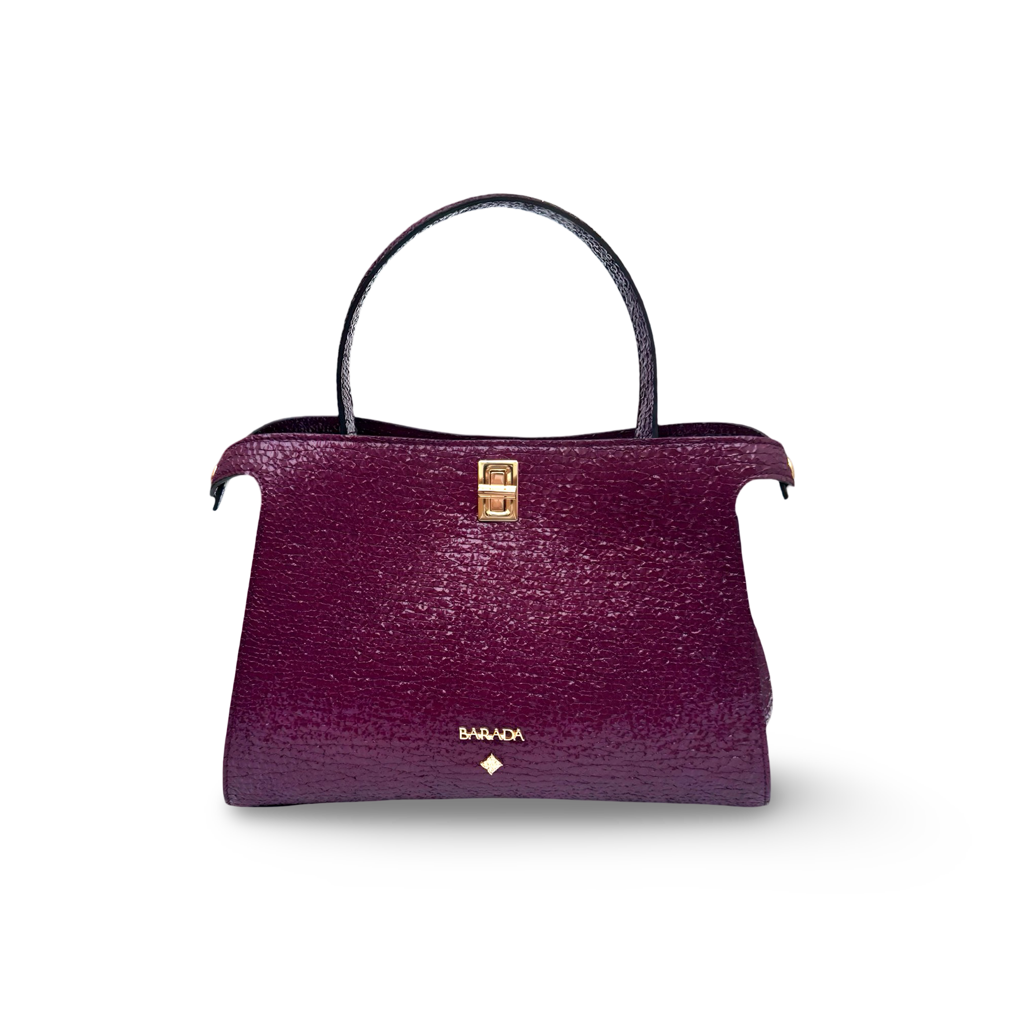 Handbag in high quality cowhide leather and elegant design