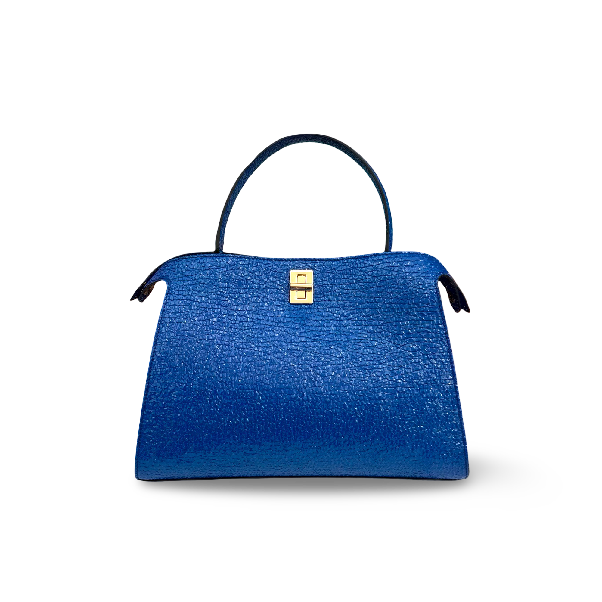 Handbag in high quality cowhide leather and elegant design
