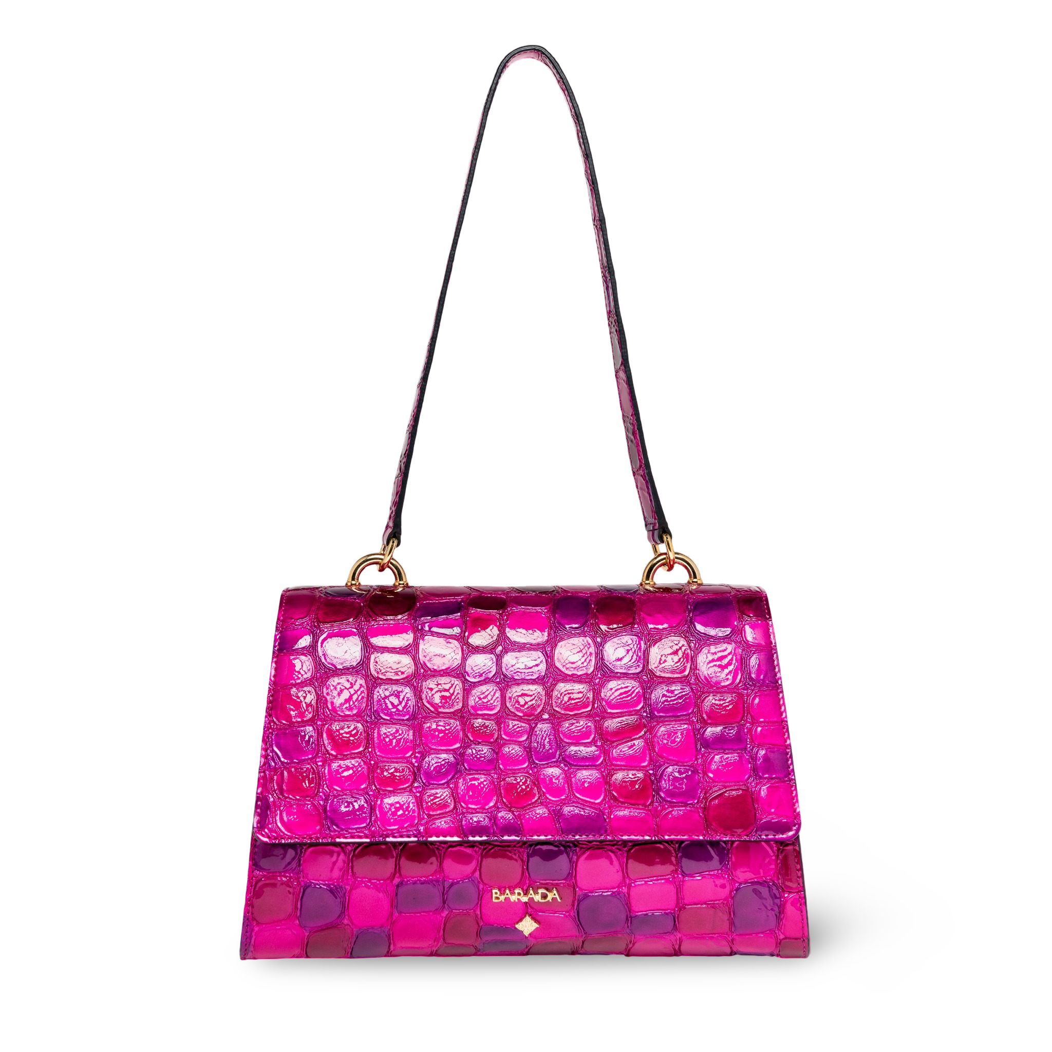 Bolso de hombro en piel caprino diseño moderno y exclusivo