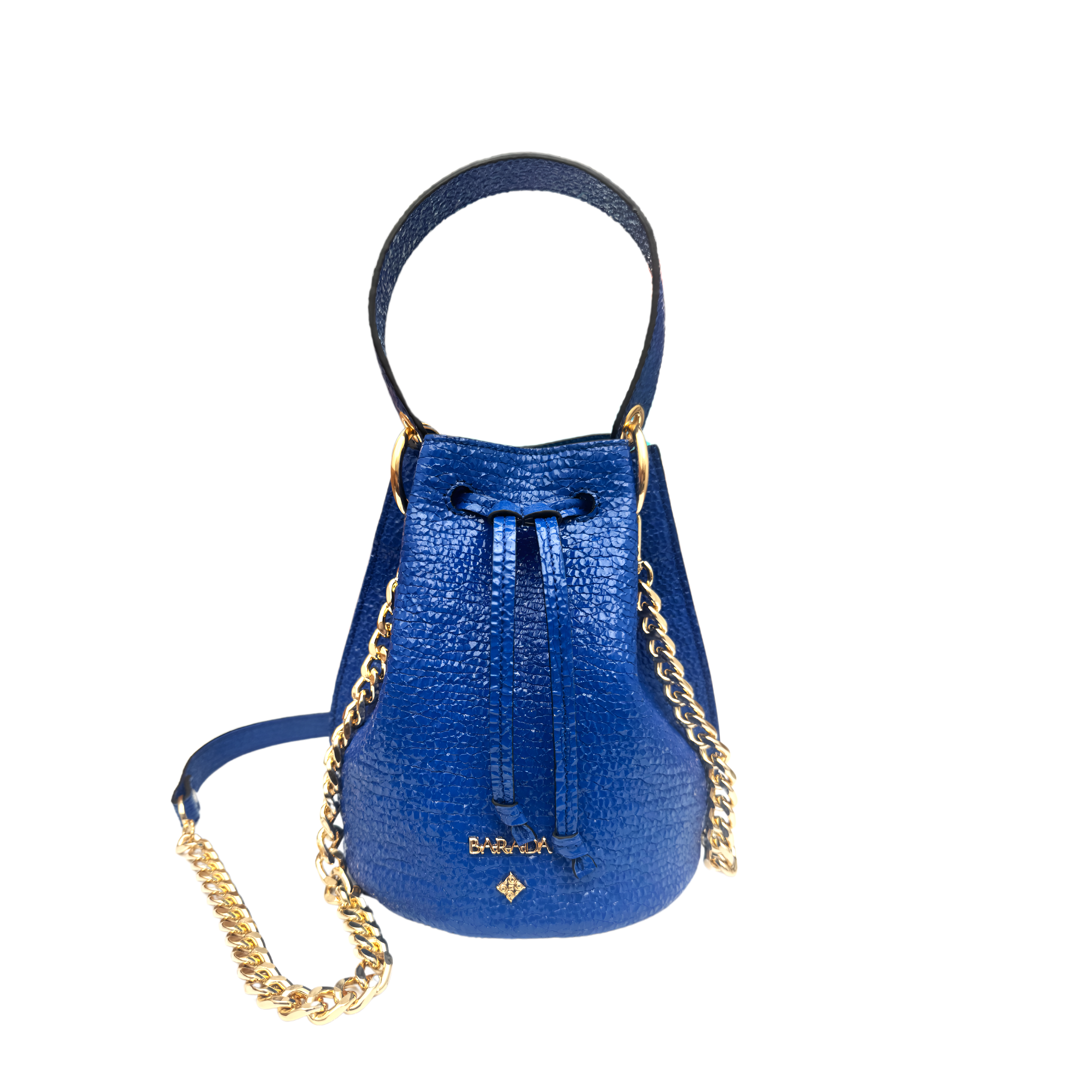 Cowhide beggar bag ideal for private parties
