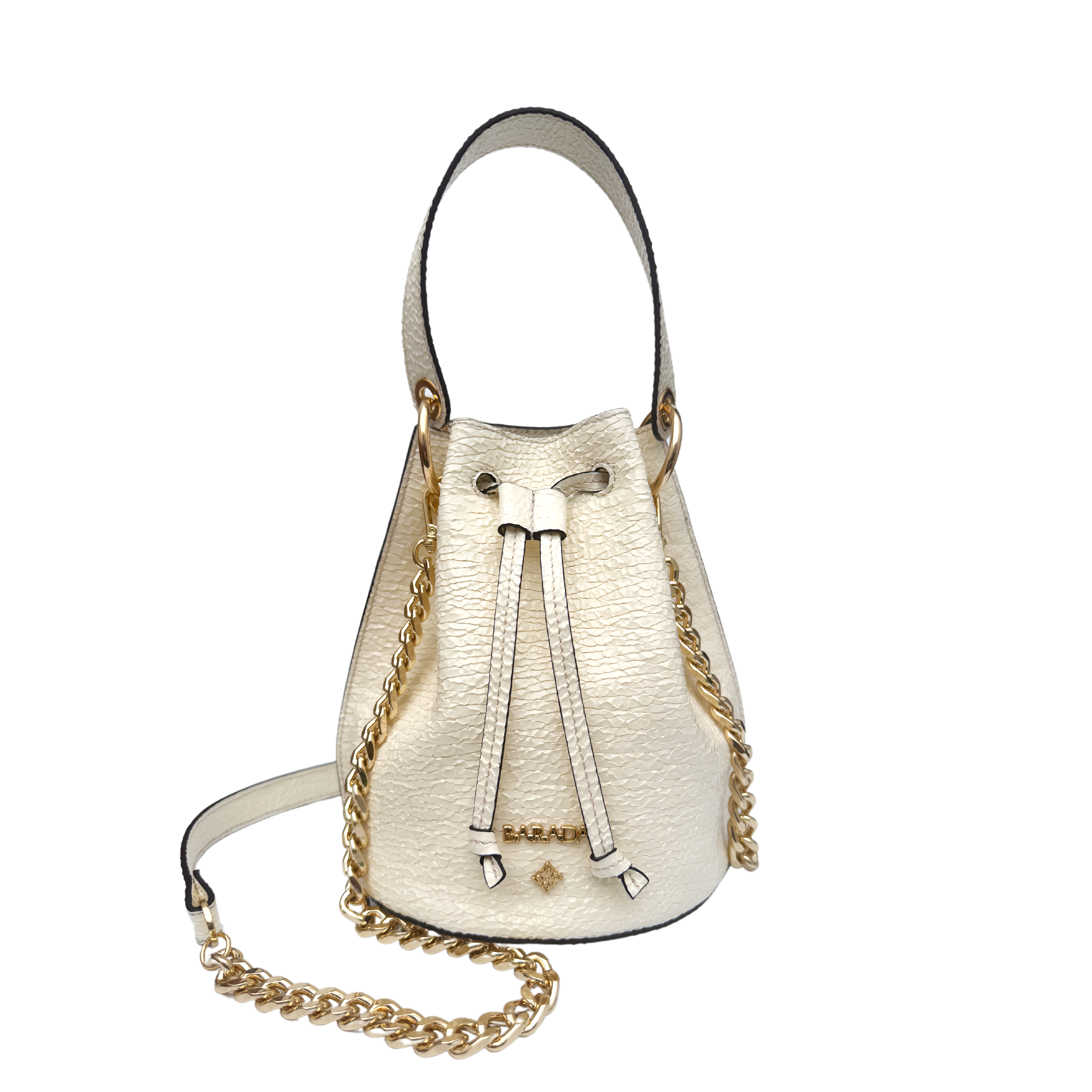 Cowhide beggar bag ideal for private parties