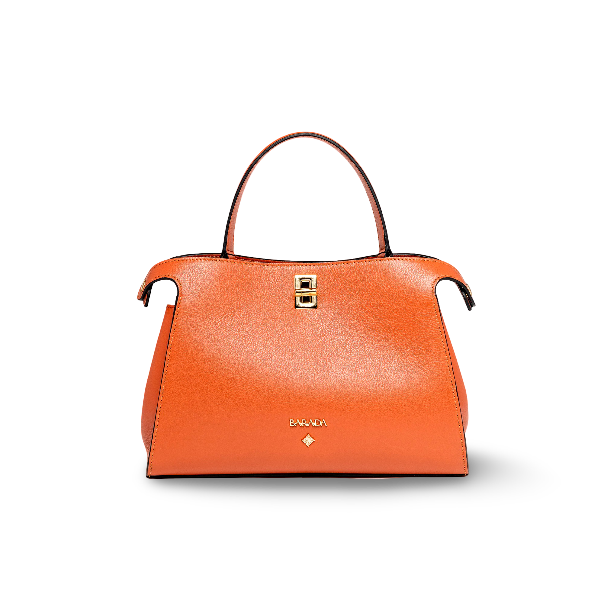 Handbag in high quality cowhide leather and elegant design