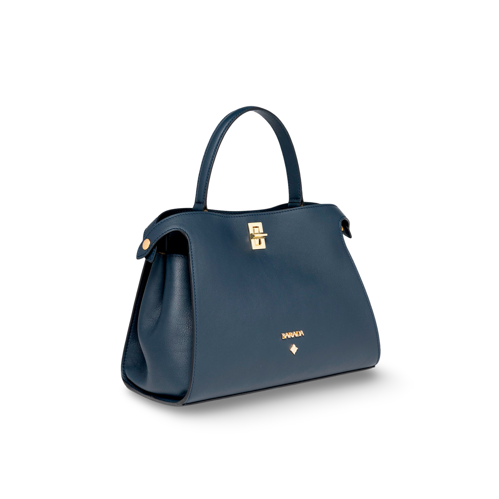 Handbag in high quality cowhide leather and elegant design