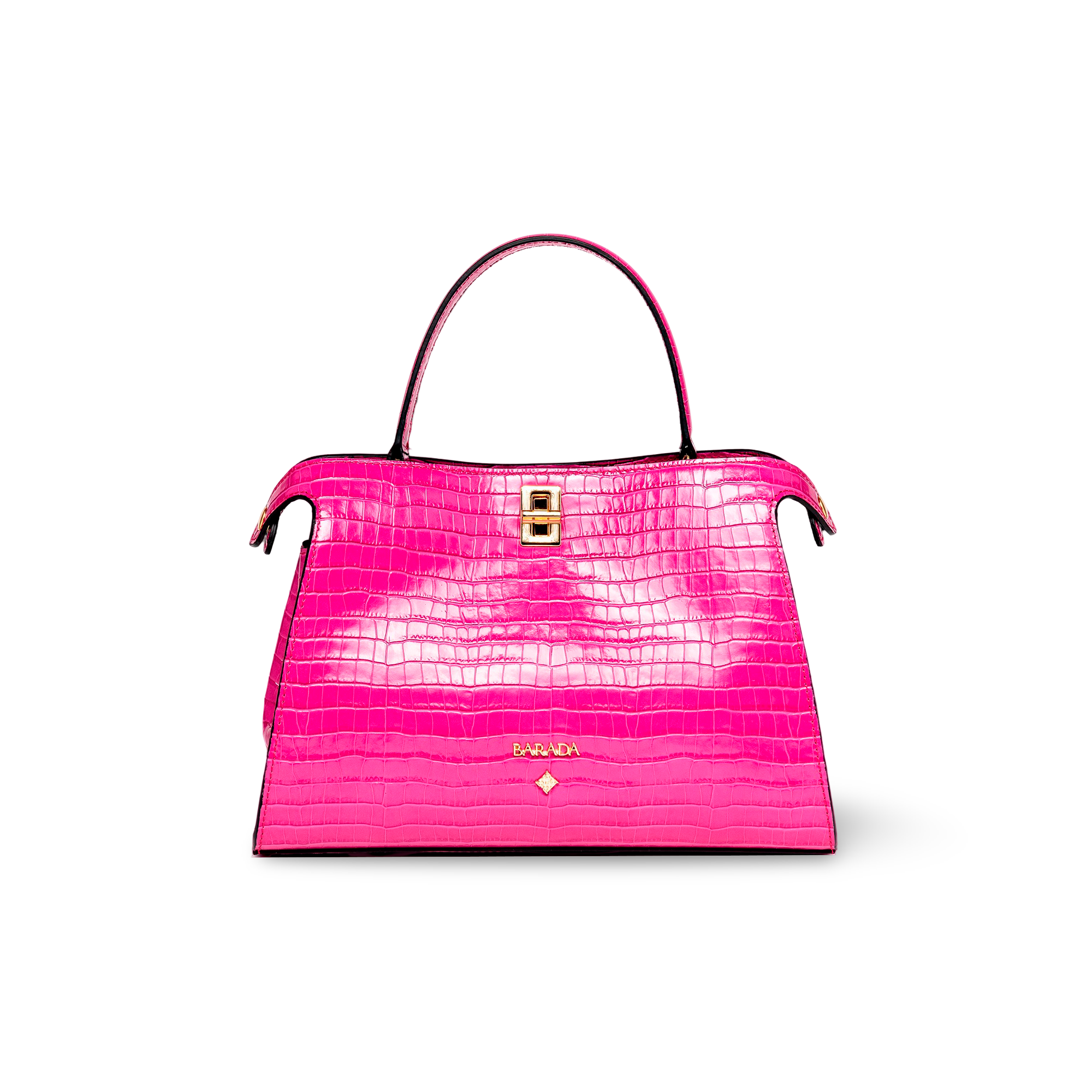 Handbag in high quality cowhide leather and elegant design