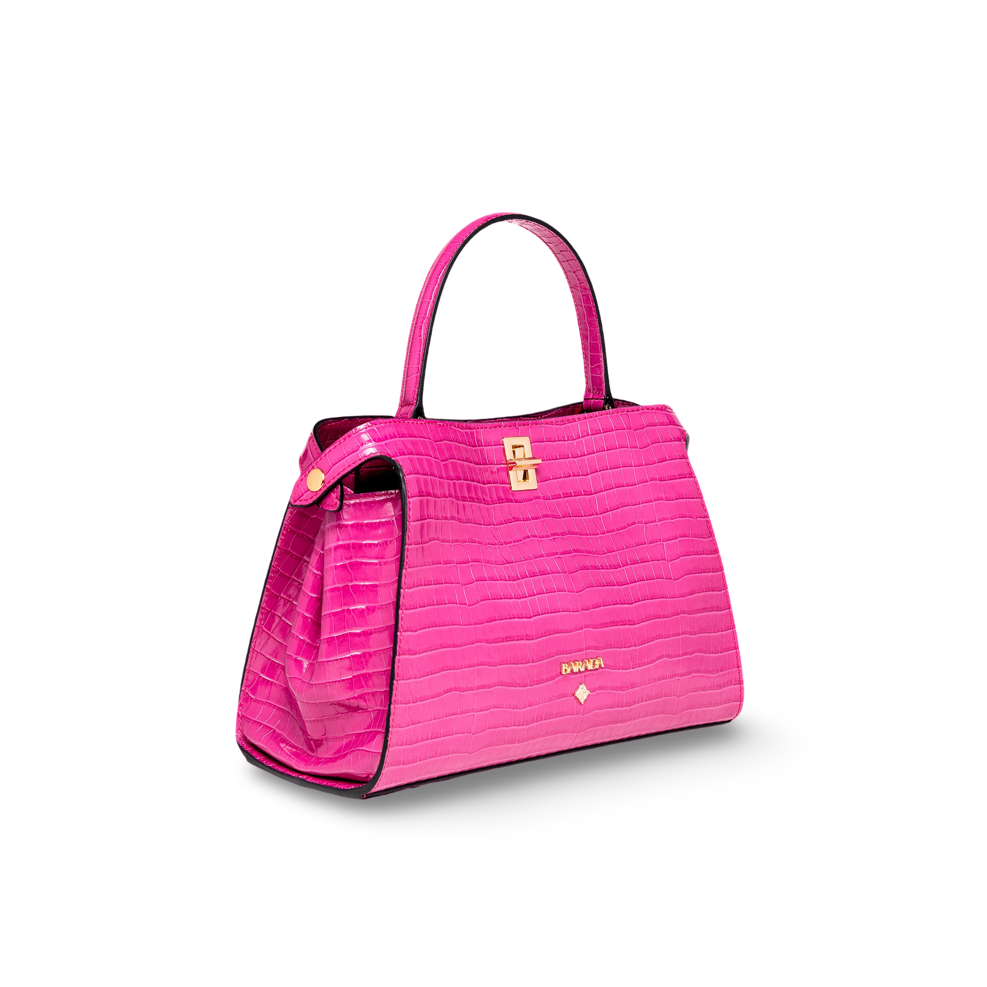 Handbag in high quality cowhide leather and elegant design