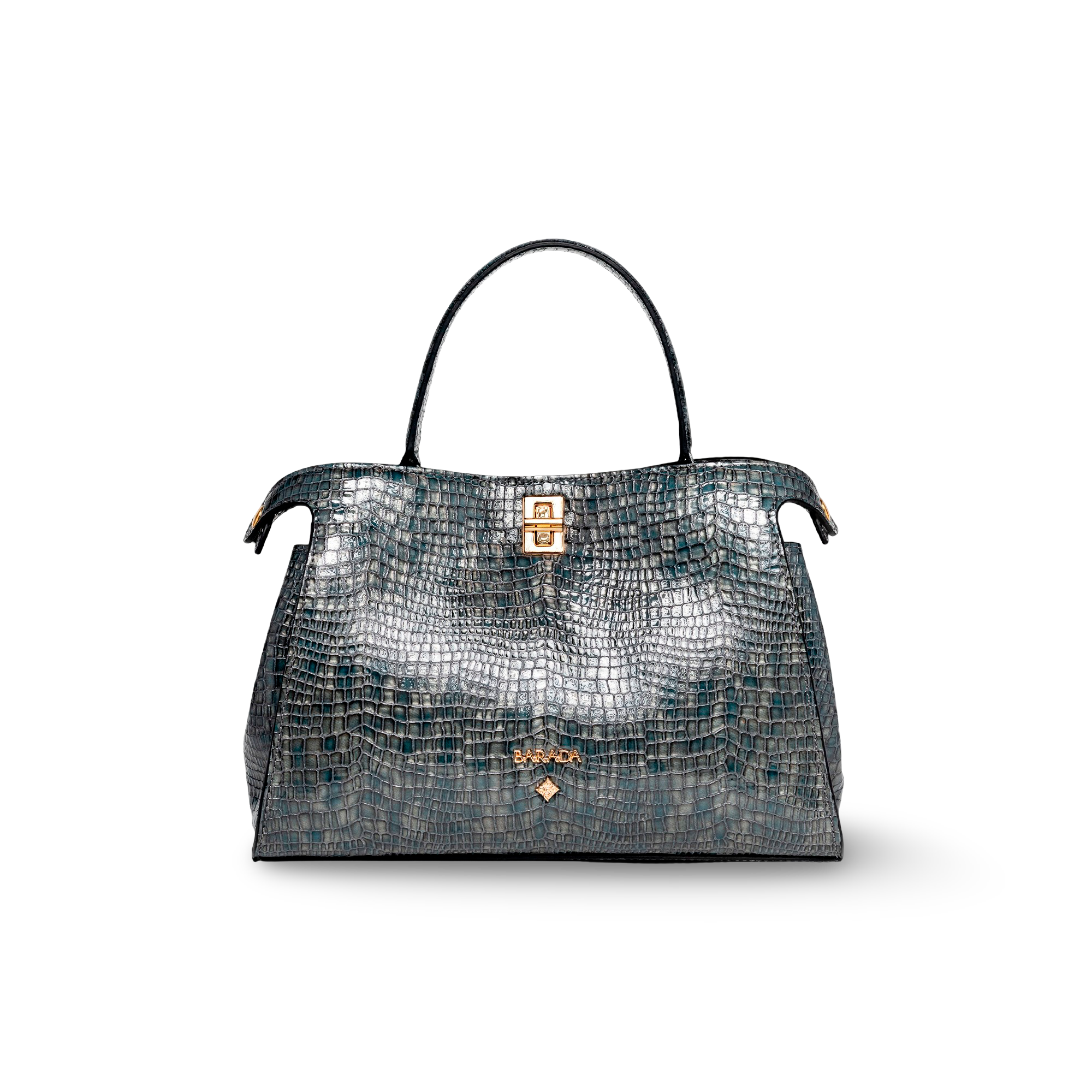 Handbag in high quality cowhide leather and elegant design