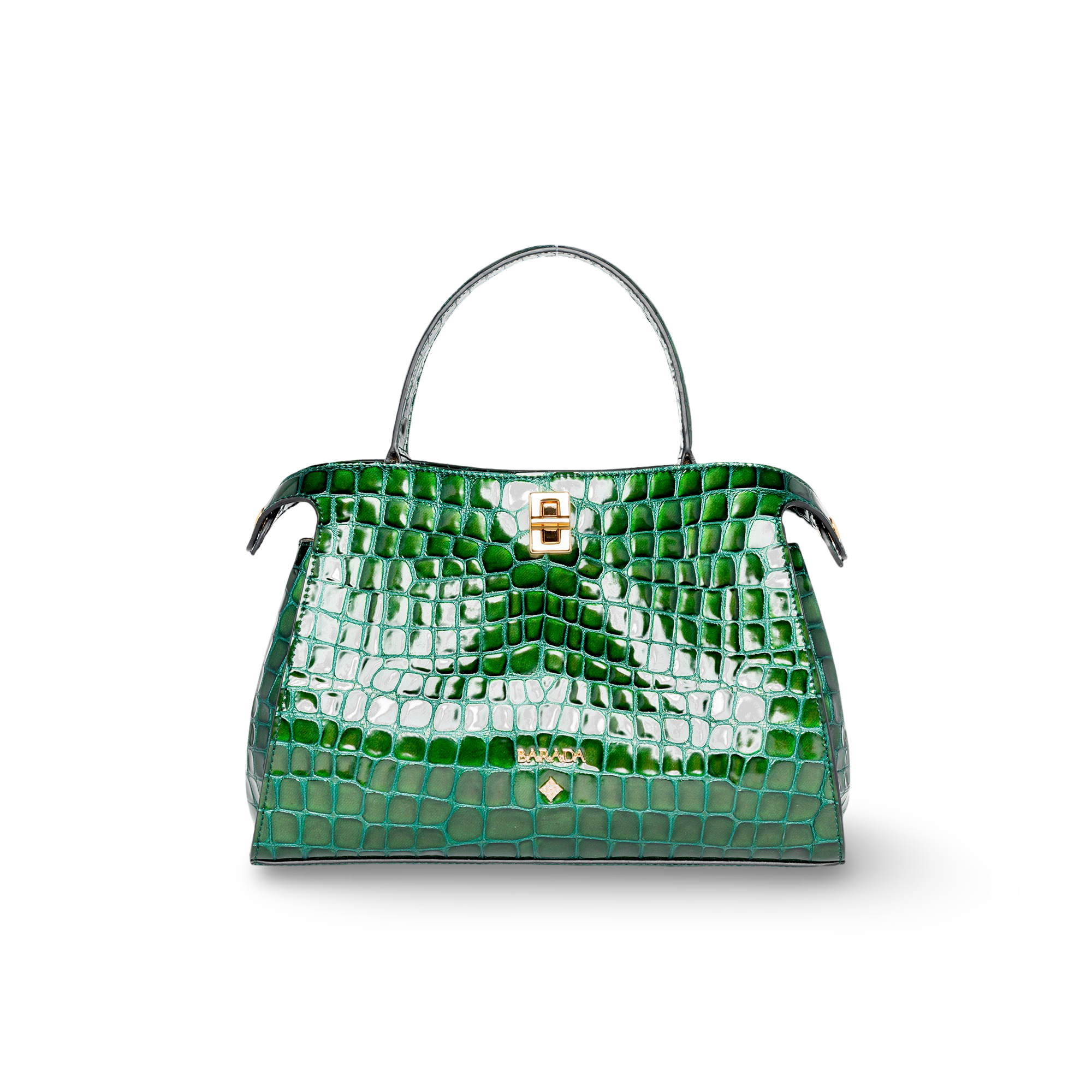 Handbag in high quality cowhide leather and elegant design