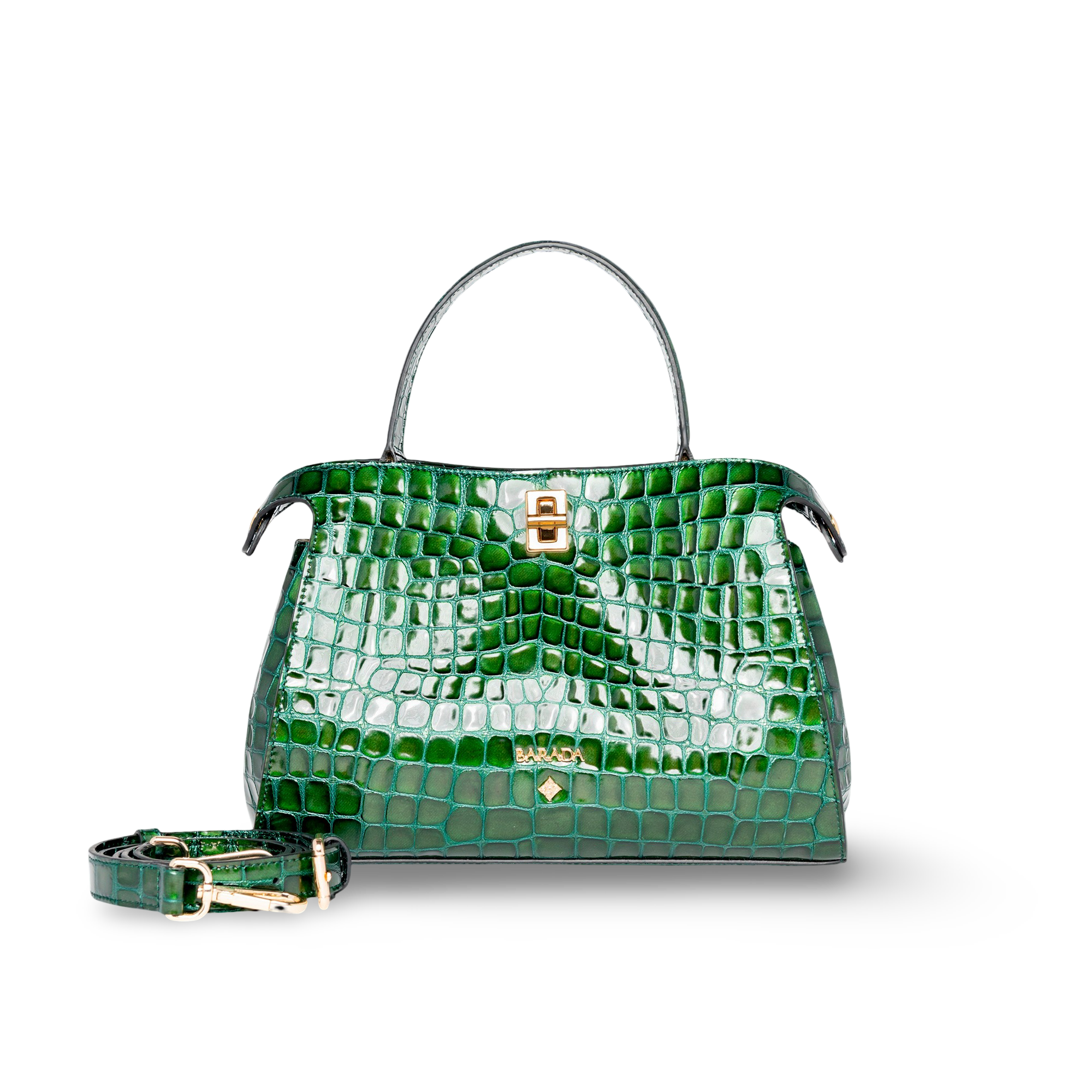 Handbag in high quality cowhide leather and elegant design