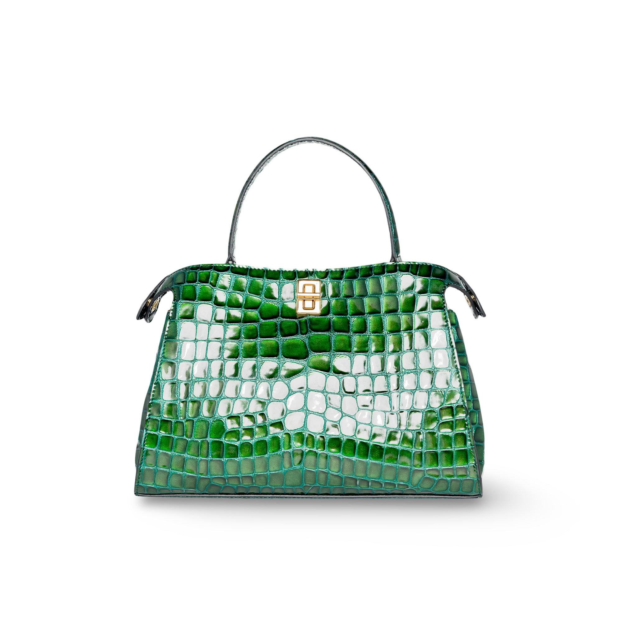 Handbag in high quality cowhide leather and elegant design