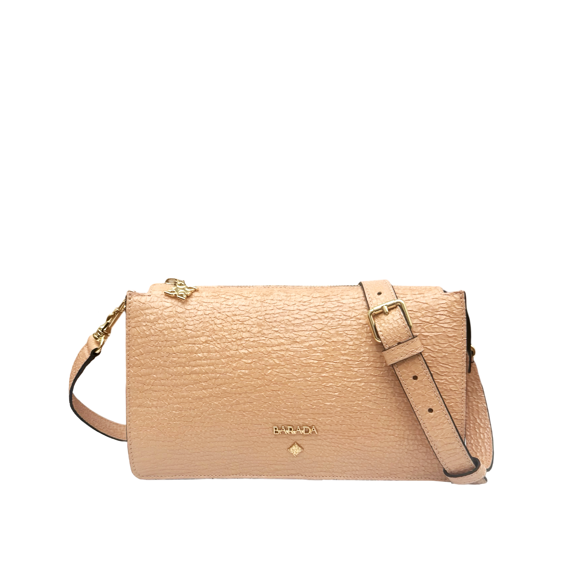Bolso bandolera en cuero premium