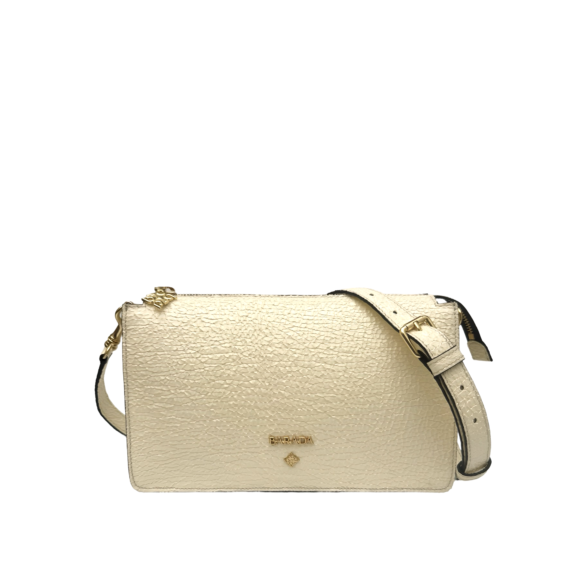 Bolso bandolera en cuero premium