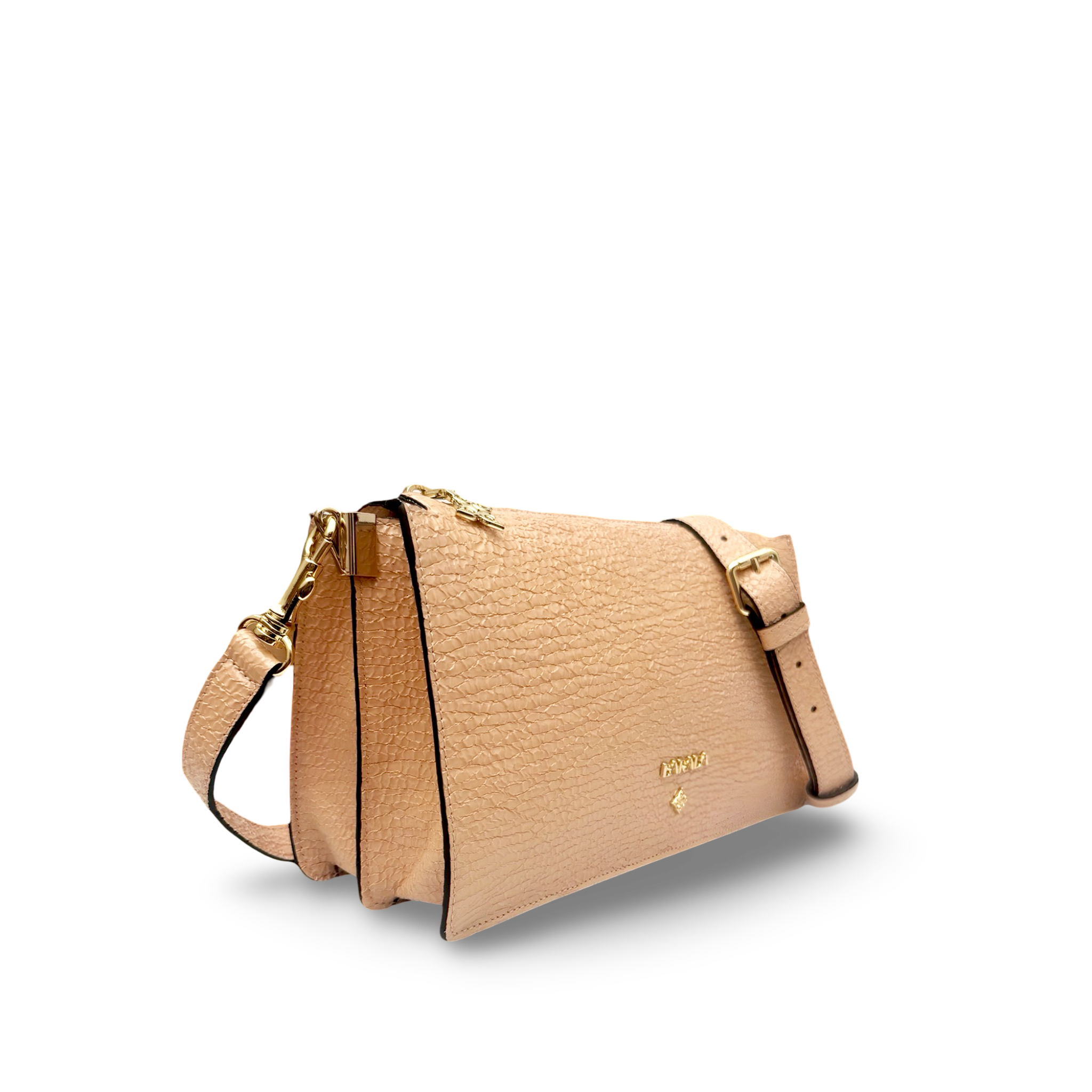 Bolso hombro en cuero premium