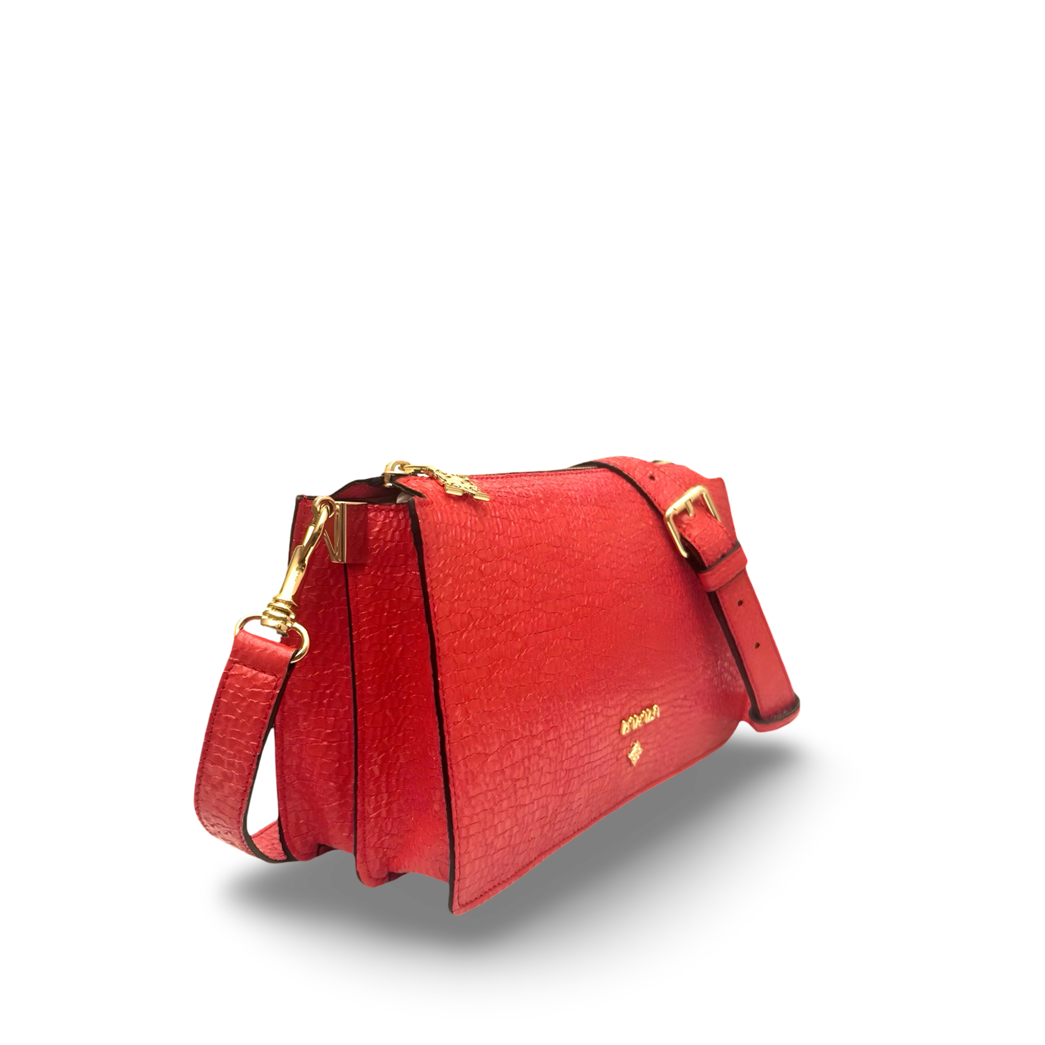 Bolso hombro en cuero premium