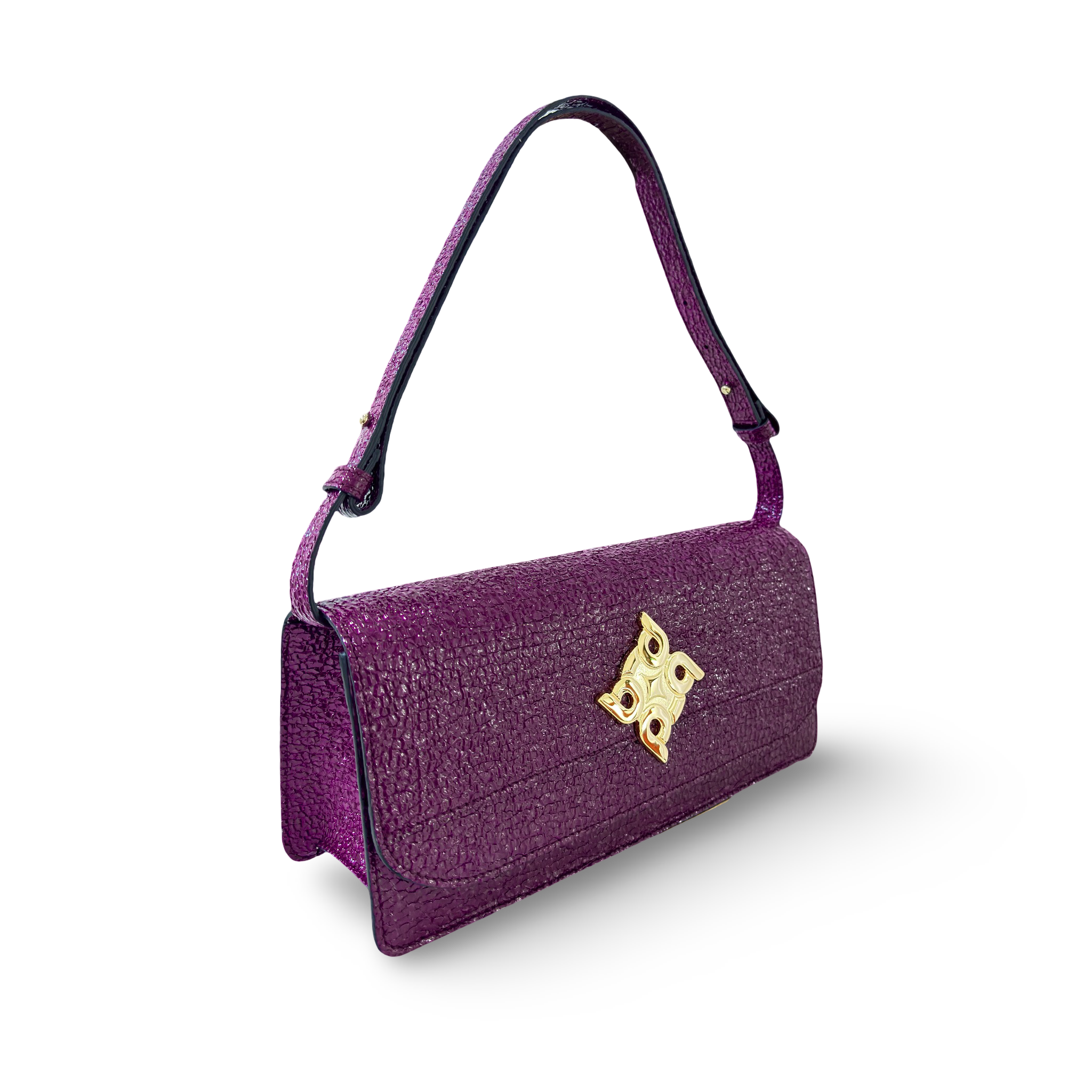 Bolso baguette artesanal en piel caprino elegancia y exclusividad