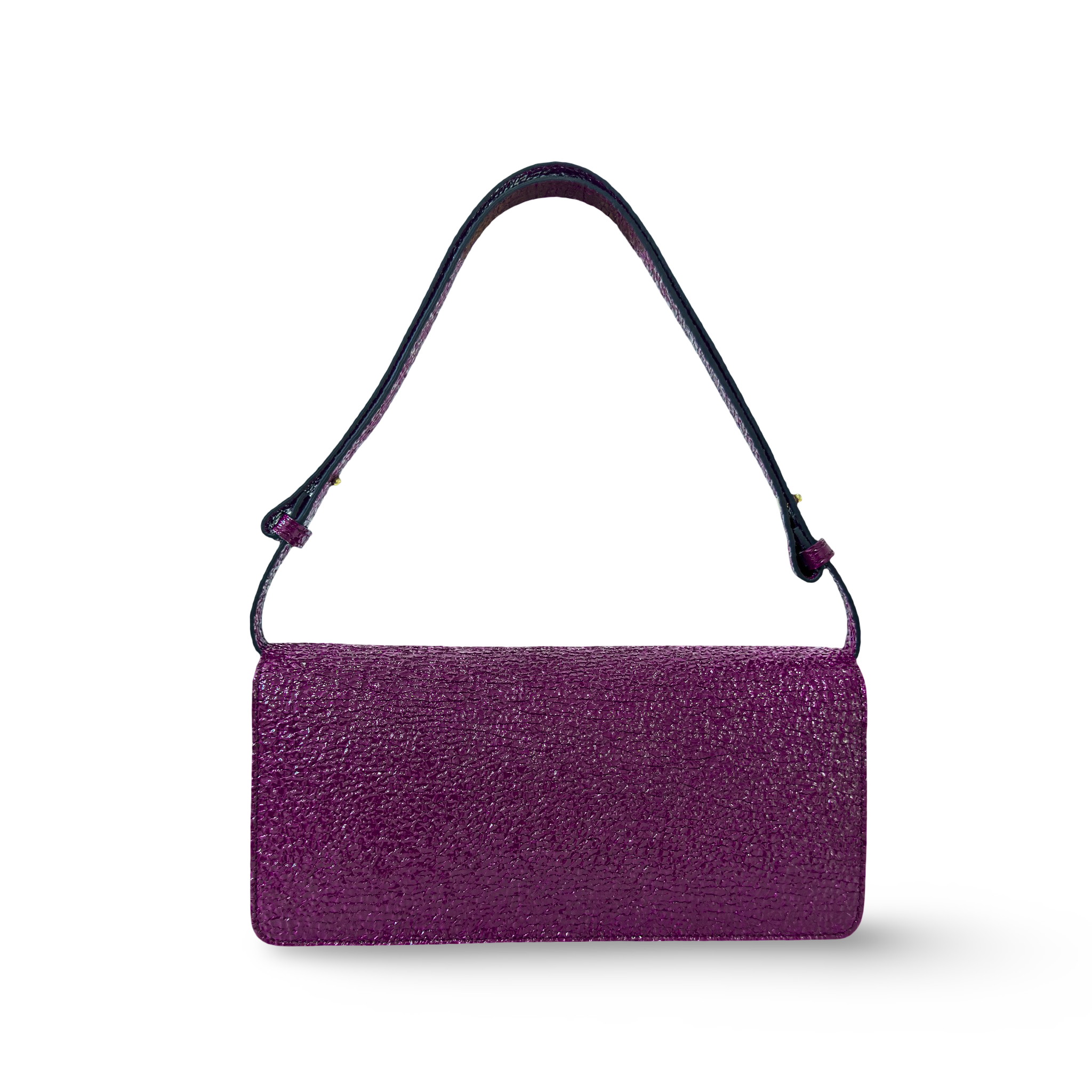 Bolso baguette artesanal en piel caprino elegancia y exclusividad